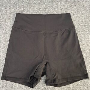 BuffBunny Women's Black Athletic Shorts